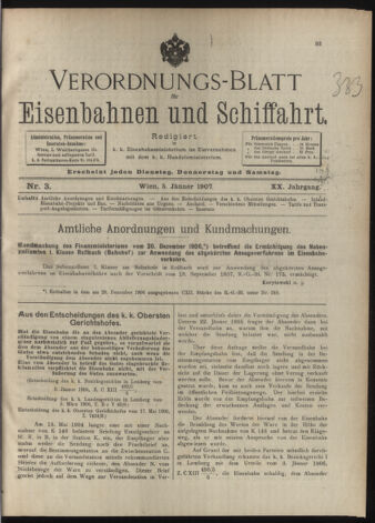 Verordnungs-Blatt für Eisenbahnen und Schiffahrt: Veröffentlichungen in Tarif- und Transport-Angelegenheiten