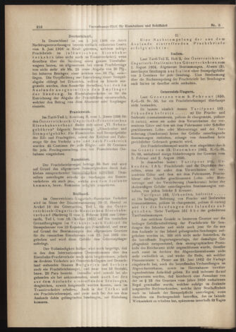 Verordnungs-Blatt für Eisenbahnen und Schiffahrt: Veröffentlichungen in Tarif- und Transport-Angelegenheiten 19070117 Seite: 2