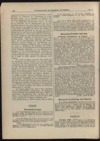 Verordnungs-Blatt für Eisenbahnen und Schiffahrt: Veröffentlichungen in Tarif- und Transport-Angelegenheiten 19070119 Seite: 2