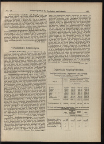 Verordnungs-Blatt für Eisenbahnen und Schiffahrt: Veröffentlichungen in Tarif- und Transport-Angelegenheiten 19070122 Seite: 3