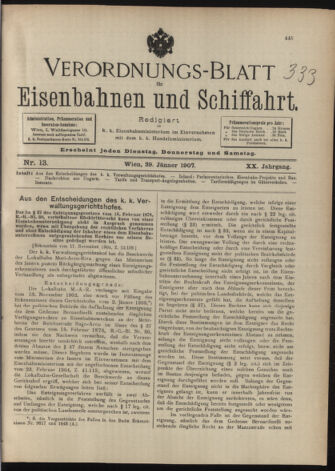 Verordnungs-Blatt für Eisenbahnen und Schiffahrt: Veröffentlichungen in Tarif- und Transport-Angelegenheiten