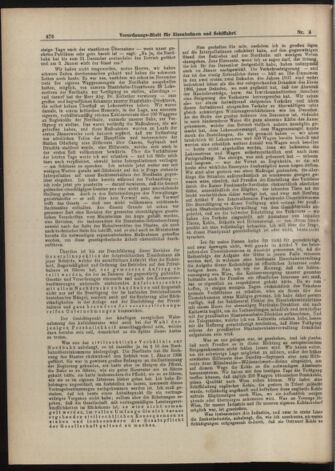 Verordnungs-Blatt für Eisenbahnen und Schiffahrt: Veröffentlichungen in Tarif- und Transport-Angelegenheiten 19070131 Seite: 8