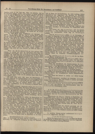 Verordnungs-Blatt für Eisenbahnen und Schiffahrt: Veröffentlichungen in Tarif- und Transport-Angelegenheiten 19070131 Seite: 9