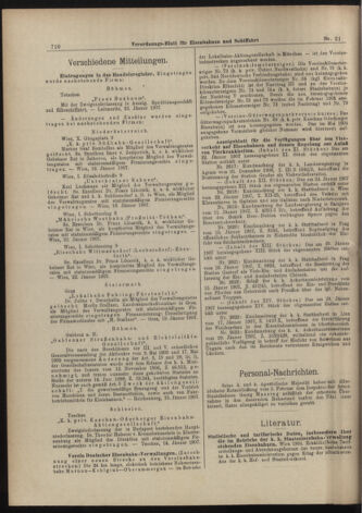 Verordnungs-Blatt für Eisenbahnen und Schiffahrt: Veröffentlichungen in Tarif- und Transport-Angelegenheiten 19070216 Seite: 10