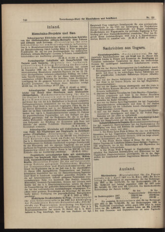 Verordnungs-Blatt für Eisenbahnen und Schiffahrt: Veröffentlichungen in Tarif- und Transport-Angelegenheiten 19070221 Seite: 2