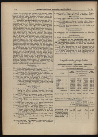 Verordnungs-Blatt für Eisenbahnen und Schiffahrt: Veröffentlichungen in Tarif- und Transport-Angelegenheiten 19070221 Seite: 4