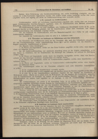 Verordnungs-Blatt für Eisenbahnen und Schiffahrt: Veröffentlichungen in Tarif- und Transport-Angelegenheiten 19070223 Seite: 10