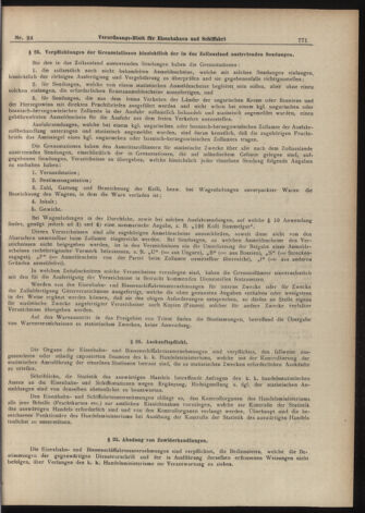 Verordnungs-Blatt für Eisenbahnen und Schiffahrt: Veröffentlichungen in Tarif- und Transport-Angelegenheiten 19070223 Seite: 11