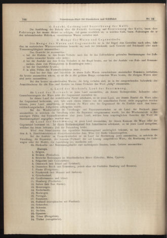 Verordnungs-Blatt für Eisenbahnen und Schiffahrt: Veröffentlichungen in Tarif- und Transport-Angelegenheiten 19070223 Seite: 6