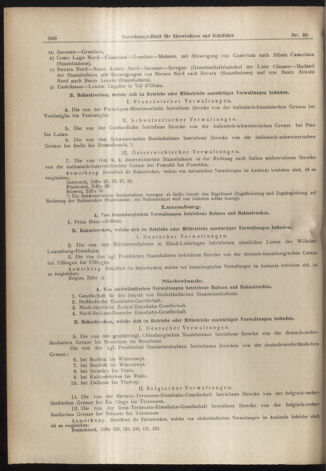 Verordnungs-Blatt für Eisenbahnen und Schiffahrt: Veröffentlichungen in Tarif- und Transport-Angelegenheiten 19070309 Seite: 10