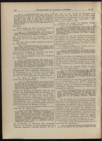 Verordnungs-Blatt für Eisenbahnen und Schiffahrt: Veröffentlichungen in Tarif- und Transport-Angelegenheiten 19070314 Seite: 12