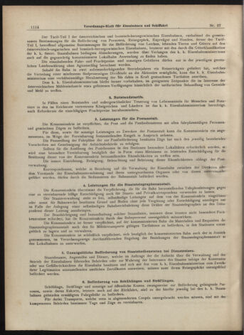 Verordnungs-Blatt für Eisenbahnen und Schiffahrt: Veröffentlichungen in Tarif- und Transport-Angelegenheiten 19070328 Seite: 10