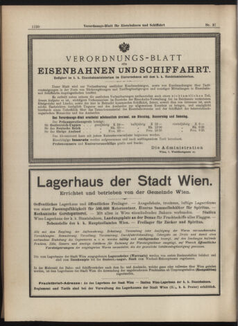 Verordnungs-Blatt für Eisenbahnen und Schiffahrt: Veröffentlichungen in Tarif- und Transport-Angelegenheiten 19070328 Seite: 16