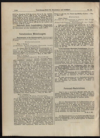 Verordnungs-Blatt für Eisenbahnen und Schiffahrt: Veröffentlichungen in Tarif- und Transport-Angelegenheiten 19070404 Seite: 8