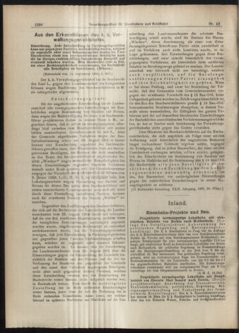 Verordnungs-Blatt für Eisenbahnen und Schiffahrt: Veröffentlichungen in Tarif- und Transport-Angelegenheiten 19070411 Seite: 8