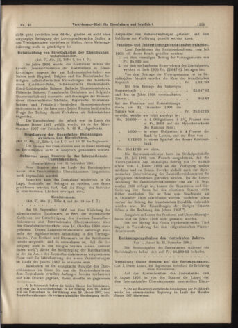 Verordnungs-Blatt für Eisenbahnen und Schiffahrt: Veröffentlichungen in Tarif- und Transport-Angelegenheiten 19070413 Seite: 3