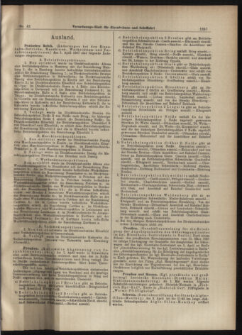 Verordnungs-Blatt für Eisenbahnen und Schiffahrt: Veröffentlichungen in Tarif- und Transport-Angelegenheiten 19070413 Seite: 5