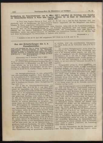 Verordnungs-Blatt für Eisenbahnen und Schiffahrt: Veröffentlichungen in Tarif- und Transport-Angelegenheiten 19070418 Seite: 2