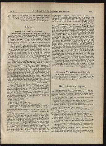 Verordnungs-Blatt für Eisenbahnen und Schiffahrt: Veröffentlichungen in Tarif- und Transport-Angelegenheiten 19070418 Seite: 3