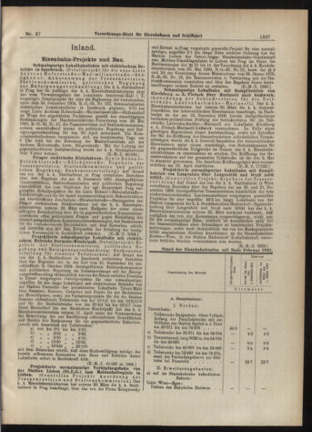 Verordnungs-Blatt für Eisenbahnen und Schiffahrt: Veröffentlichungen in Tarif- und Transport-Angelegenheiten 19070423 Seite: 3