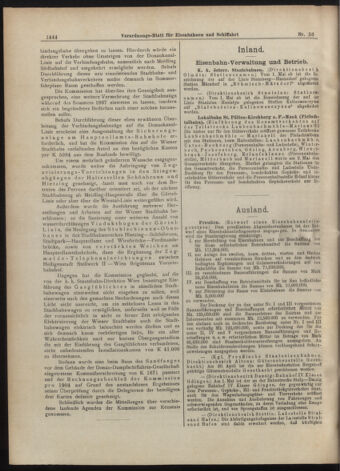 Verordnungs-Blatt für Eisenbahnen und Schiffahrt: Veröffentlichungen in Tarif- und Transport-Angelegenheiten 19070507 Seite: 4