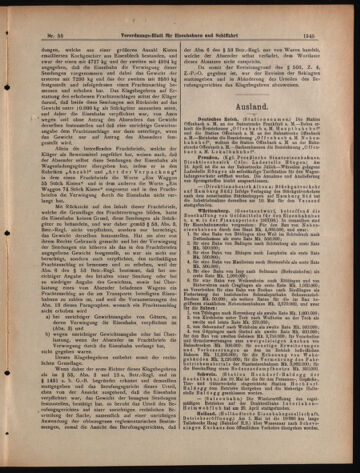 Verordnungs-Blatt für Eisenbahnen und Schiffahrt: Veröffentlichungen in Tarif- und Transport-Angelegenheiten 19070518 Seite: 5