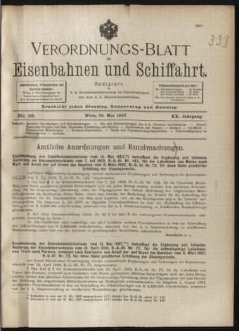 Verordnungs-Blatt für Eisenbahnen und Schiffahrt: Veröffentlichungen in Tarif- und Transport-Angelegenheiten