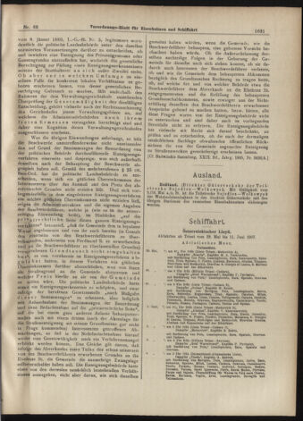 Verordnungs-Blatt für Eisenbahnen und Schiffahrt: Veröffentlichungen in Tarif- und Transport-Angelegenheiten 19070601 Seite: 3