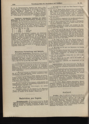 Verordnungs-Blatt für Eisenbahnen und Schiffahrt: Veröffentlichungen in Tarif- und Transport-Angelegenheiten 19070604 Seite: 4