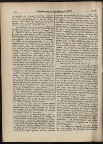 Verordnungs-Blatt für Eisenbahnen und Schiffahrt: Veröffentlichungen in Tarif- und Transport-Angelegenheiten 19070608 Seite: 14