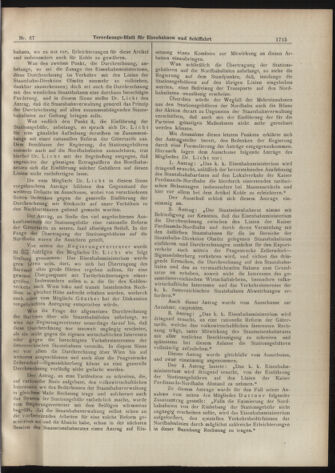 Verordnungs-Blatt für Eisenbahnen und Schiffahrt: Veröffentlichungen in Tarif- und Transport-Angelegenheiten 19070611 Seite: 23