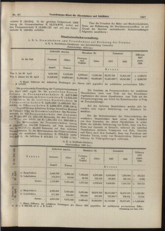 Verordnungs-Blatt für Eisenbahnen und Schiffahrt: Veröffentlichungen in Tarif- und Transport-Angelegenheiten 19070611 Seite: 5