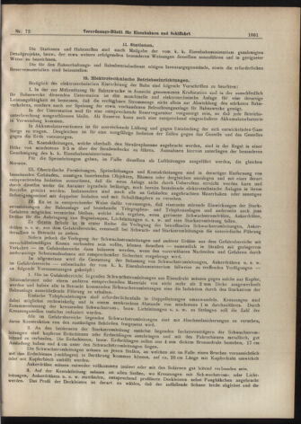 Verordnungs-Blatt für Eisenbahnen und Schiffahrt: Veröffentlichungen in Tarif- und Transport-Angelegenheiten 19070622 Seite: 9