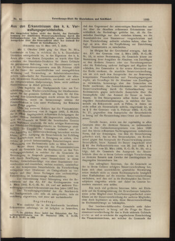 Verordnungs-Blatt für Eisenbahnen und Schiffahrt: Veröffentlichungen in Tarif- und Transport-Angelegenheiten 19070711 Seite: 3