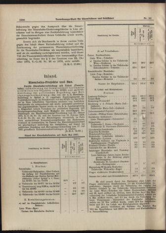 Verordnungs-Blatt für Eisenbahnen und Schiffahrt: Veröffentlichungen in Tarif- und Transport-Angelegenheiten 19070711 Seite: 4