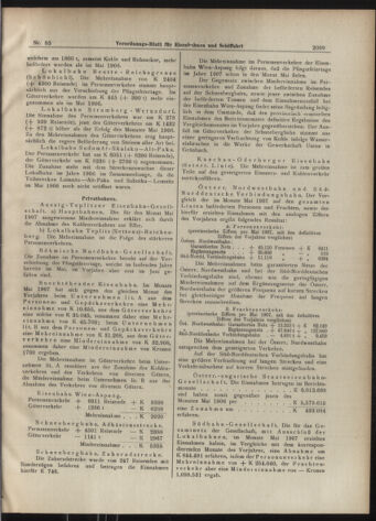 Verordnungs-Blatt für Eisenbahnen und Schiffahrt: Veröffentlichungen in Tarif- und Transport-Angelegenheiten 19070718 Seite: 17