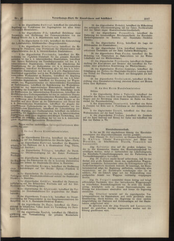 Verordnungs-Blatt für Eisenbahnen und Schiffahrt: Veröffentlichungen in Tarif- und Transport-Angelegenheiten 19070727 Seite: 3