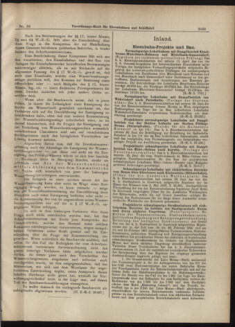 Verordnungs-Blatt für Eisenbahnen und Schiffahrt: Veröffentlichungen in Tarif- und Transport-Angelegenheiten 19070730 Seite: 3