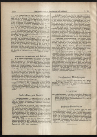 Verordnungs-Blatt für Eisenbahnen und Schiffahrt: Veröffentlichungen in Tarif- und Transport-Angelegenheiten 19070730 Seite: 4