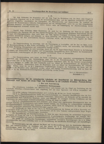 Verordnungs-Blatt für Eisenbahnen und Schiffahrt: Veröffentlichungen in Tarif- und Transport-Angelegenheiten 19070801 Seite: 5