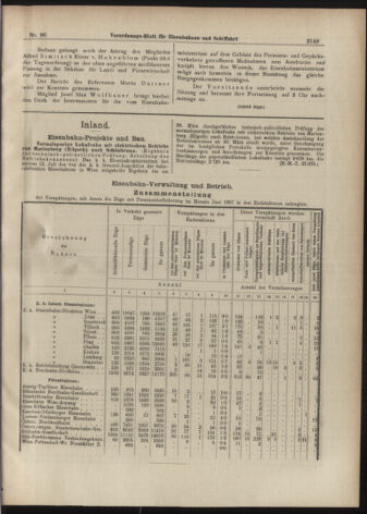 Verordnungs-Blatt für Eisenbahnen und Schiffahrt: Veröffentlichungen in Tarif- und Transport-Angelegenheiten 19070803 Seite: 17