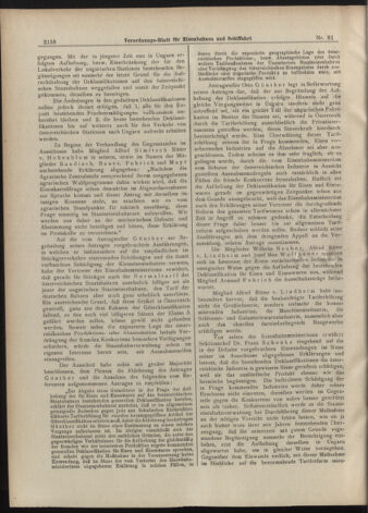 Verordnungs-Blatt für Eisenbahnen und Schiffahrt: Veröffentlichungen in Tarif- und Transport-Angelegenheiten 19070806 Seite: 2