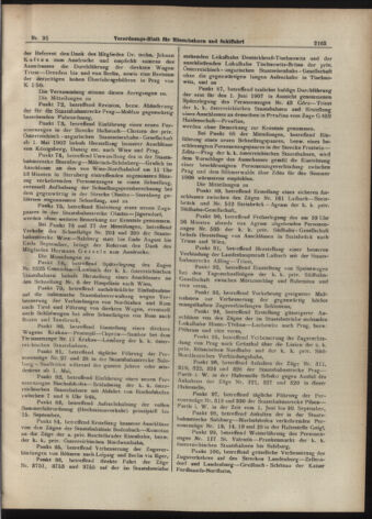 Verordnungs-Blatt für Eisenbahnen und Schiffahrt: Veröffentlichungen in Tarif- und Transport-Angelegenheiten 19070806 Seite: 9