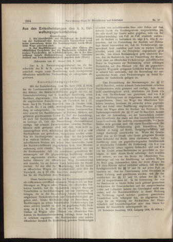 Verordnungs-Blatt für Eisenbahnen und Schiffahrt: Veröffentlichungen in Tarif- und Transport-Angelegenheiten 19070820 Seite: 2