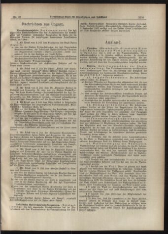 Verordnungs-Blatt für Eisenbahnen und Schiffahrt: Veröffentlichungen in Tarif- und Transport-Angelegenheiten 19070820 Seite: 3