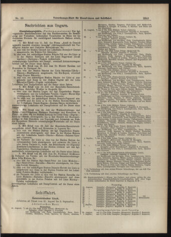 Verordnungs-Blatt für Eisenbahnen und Schiffahrt: Veröffentlichungen in Tarif- und Transport-Angelegenheiten 19070824 Seite: 3