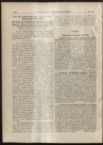 Verordnungs-Blatt für Eisenbahnen und Schiffahrt: Veröffentlichungen in Tarif- und Transport-Angelegenheiten 19070827 Seite: 2