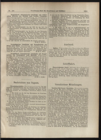 Verordnungs-Blatt für Eisenbahnen und Schiffahrt: Veröffentlichungen in Tarif- und Transport-Angelegenheiten 19070827 Seite: 3