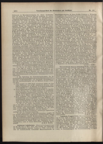 Verordnungs-Blatt für Eisenbahnen und Schiffahrt: Veröffentlichungen in Tarif- und Transport-Angelegenheiten 19070829 Seite: 6