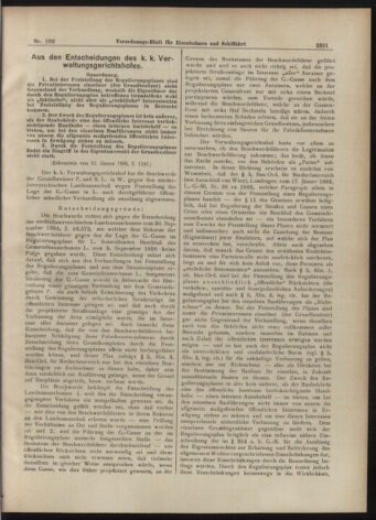 Verordnungs-Blatt für Eisenbahnen und Schiffahrt: Veröffentlichungen in Tarif- und Transport-Angelegenheiten 19070831 Seite: 3